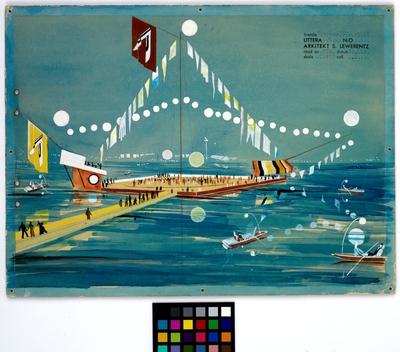 Stockholmsutställningen 1930
Illustration av dansbana