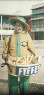 Stockholmsutställningen 1930
Försäljning av Fyffes bananer.