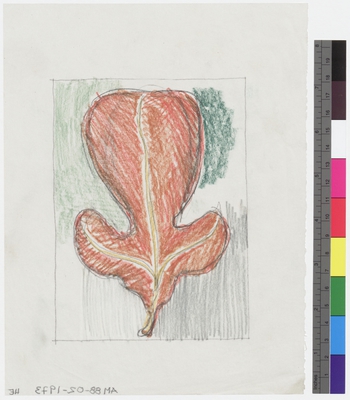 Göteborgs rådhus.
Skiss av matta.