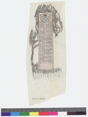 Falkenbergs grav
Skisser av gravar
Gravvårdar