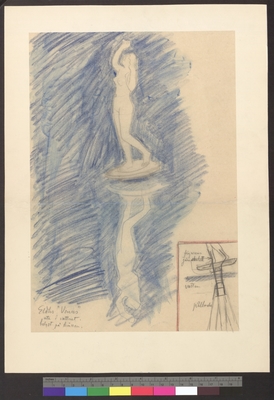 Stockholmsutställningen 1930
Skiss av Carl Eldhs Venus
