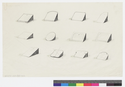 Skiss av gravstenar
Typgravar
Gravvårdar