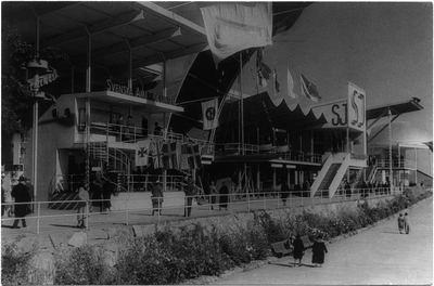 Stockholmsutställningen 1930.
Utställningshall 2, samfärdsmedel.