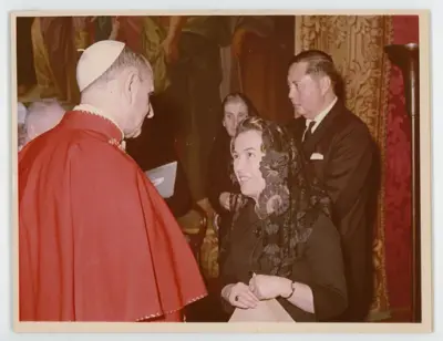 Nya katolska kyrkan
Påve Paulus VI och Léonie Geisendorf