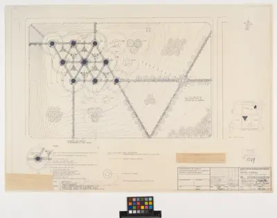 Kuwait Water Distribution Project.
Situationsplan och markplanering.