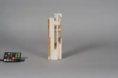 Nya katolska kyrkan
Skissmodell av klockstapel