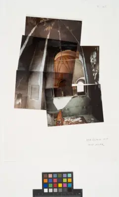 Restaurering av Katarina kyrka.
Kollage av interiör.