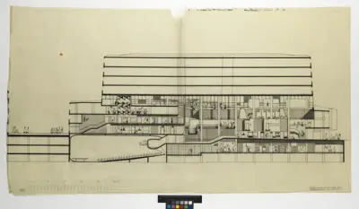 Shoppingcentrum.
Sektion.