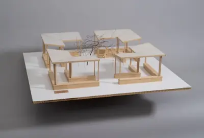 Pandemikapell Andrum
Modell av kapell