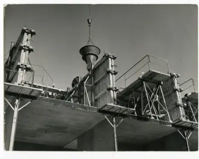 Kv. Lassaskog
Exteriör, hus under byggnad.