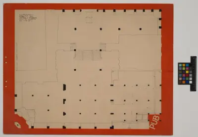 PUB Varuhus
Skiss till utbyggnad
Planritning av varuhus