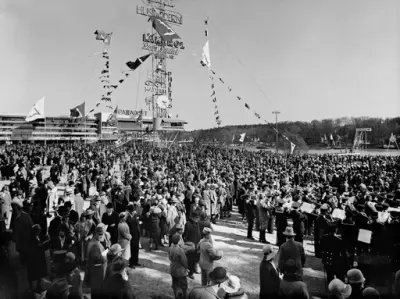 Stockholmsutställningen 1930
Festplatsen efter invigningen.