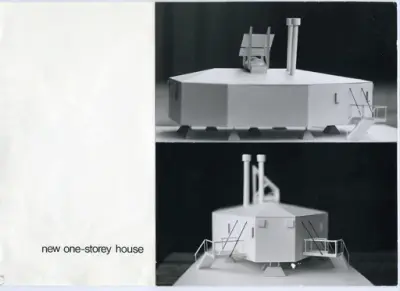 Resolute Bay
Modellfoto med text: new one-storey house.