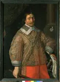 Porträtt av Hans Wrangel. Olja på duk, 1600-talets mitt. Nordiska museet inv nr 60715.