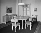 Utställd vardagsrumsinteriör, Nordiska kompaniet.