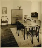 Möbelutställning på Nordiska Kompaniet, 