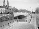 Nybron från Östra Ågatan, Uppsala 1901 - 1902