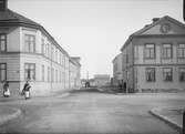Roslagsgatan - Storgatan, Fålhagen, Uppsala 1901 - 1902