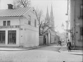 Klostergatan - Svartbäcksgatan, Dragarbrunn, Uppsala 1901 - 1902