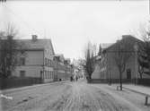 Sysslomansgatan - Fredsgatan, Luthagen, Uppsala 1908