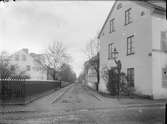 Fredsgatan - Börjegatan, Luthagen, Uppsala 1908
