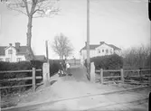 Dalgatan vid järnvägen, Luthagen, Uppsala 1908