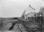 Götgatan från Geijersgatan, Luthagen, Uppsala 1908
