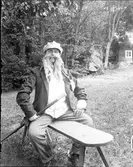 Utklädd man, Björklinge eller Funbo socken, Uppland