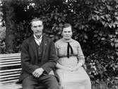 Josef Ärnströms bror och svägerska, Albert och Maja Ärnström, sannolikt Uppsala 1911