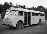 Landsvägsbuss av märket Volvo B513, Uppsala 1947