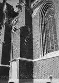 Skador i murverk, Uppsala domkyrka 1938