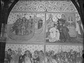 Kalkmålning i Uppsala domkyrka, Uppsala 1948
