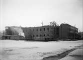 Vaksalaskolan under byggnation, Fålhagen, Uppsala 1925 - 1927