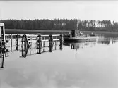 Färja, sannolikt i Mälaren, Uppland 1934