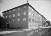 Studentbostadshuset Arkadien, S:t Larsgatan - S:t Johannesgatan, Uppsala april 1938