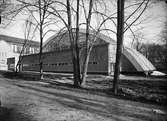 Tennishallen, kvarteret Gymnastiken, Sjukhusvägen, Uppsala mars 1938