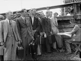 Inryckning för beredskapstjänstgöring, Upplands Regemente, I 8, Uppsala juni 1939