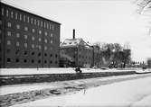 Upsala Ångqvarns AB vid Fyrisån, Uppsala 1939