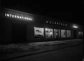 AB Wolrath & Co:s bilhandel, Väderkvarnsgatan, Uppsala december 1939