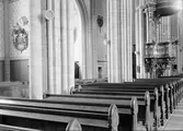 Interiör i Uppsala domkyrka, Uppsala 1941