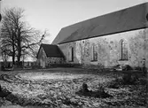 Husby-Långhundra kyrka, Husby-Långhundra socken, Uppland november 1933