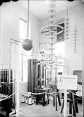 Institutet för högspänningsforskning, Husbyborg, Uppsala, interiör 1937