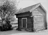 Ärentunaboden - nu på friluftsmuseet Disagården - på ursprunglig plats i Grimsta, Ärentuna socken, Uppland