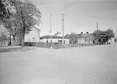Korsningen Gamla Uppsalagatan - Svartbäcksgatan, Uppsala 1943
