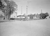 Korsningen Gamla Uppsalagatan - Svartbäcksgatan, Uppsala 1943
