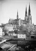 Kvarnfallet, Akademikvarnen och Uppsala domkyrka 1943