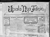 Upsala Nya Tidnings första nummer 