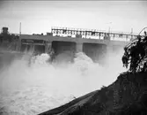 Storfallet i Lanforsen vid Älvkarleö, Älvkarleby socken, Uppland i maj 1915