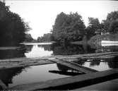 Björklingeån, Björklinge socken, Uppland september 1922