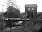 Sågverk vid Kvarntorpsbäcken, Knvista, Uppland 1927